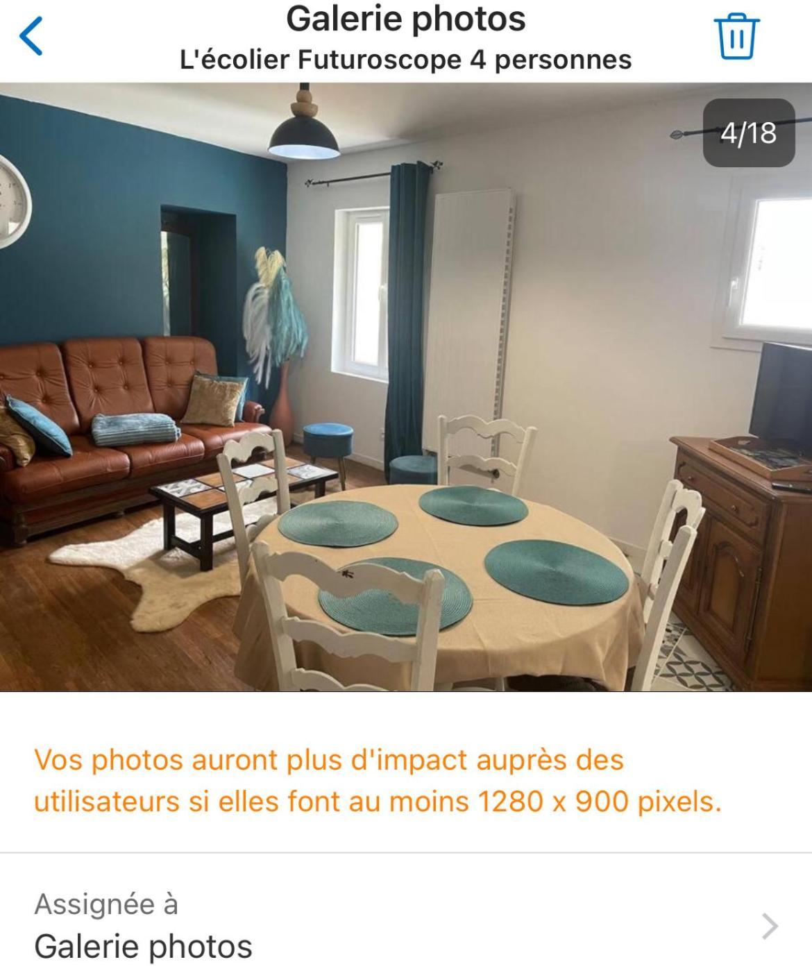 L'Ecolier Futuroscope 4 Personnes Lejlighed Beaumont  Eksteriør billede