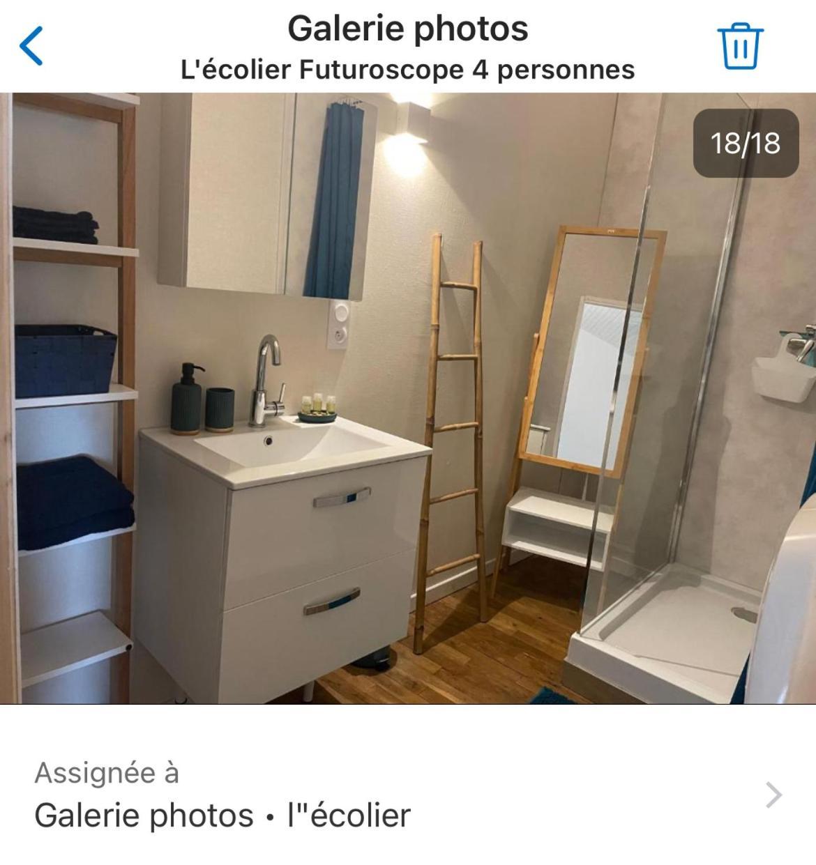 L'Ecolier Futuroscope 4 Personnes Lejlighed Beaumont  Eksteriør billede