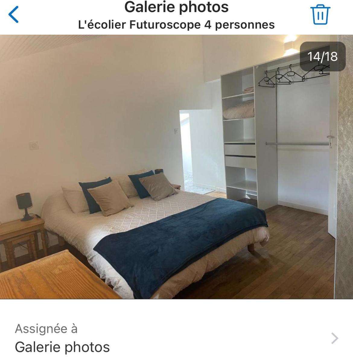 L'Ecolier Futuroscope 4 Personnes Lejlighed Beaumont  Eksteriør billede